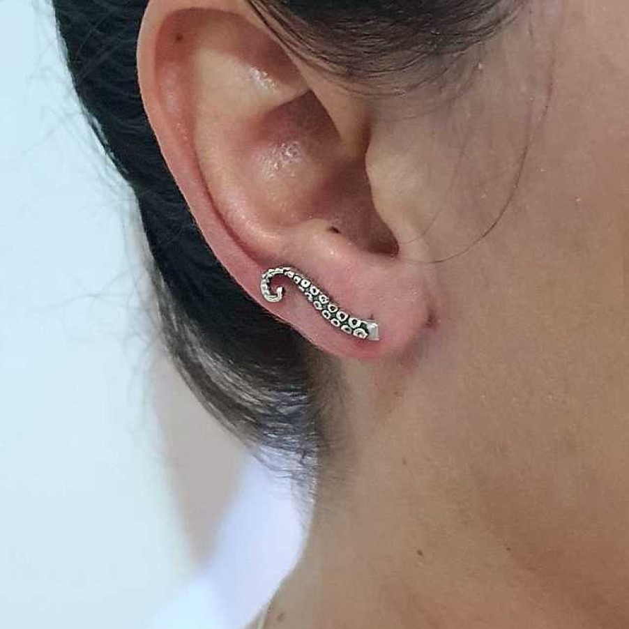 Brincos Margem | Ear Cuff Tent Culo