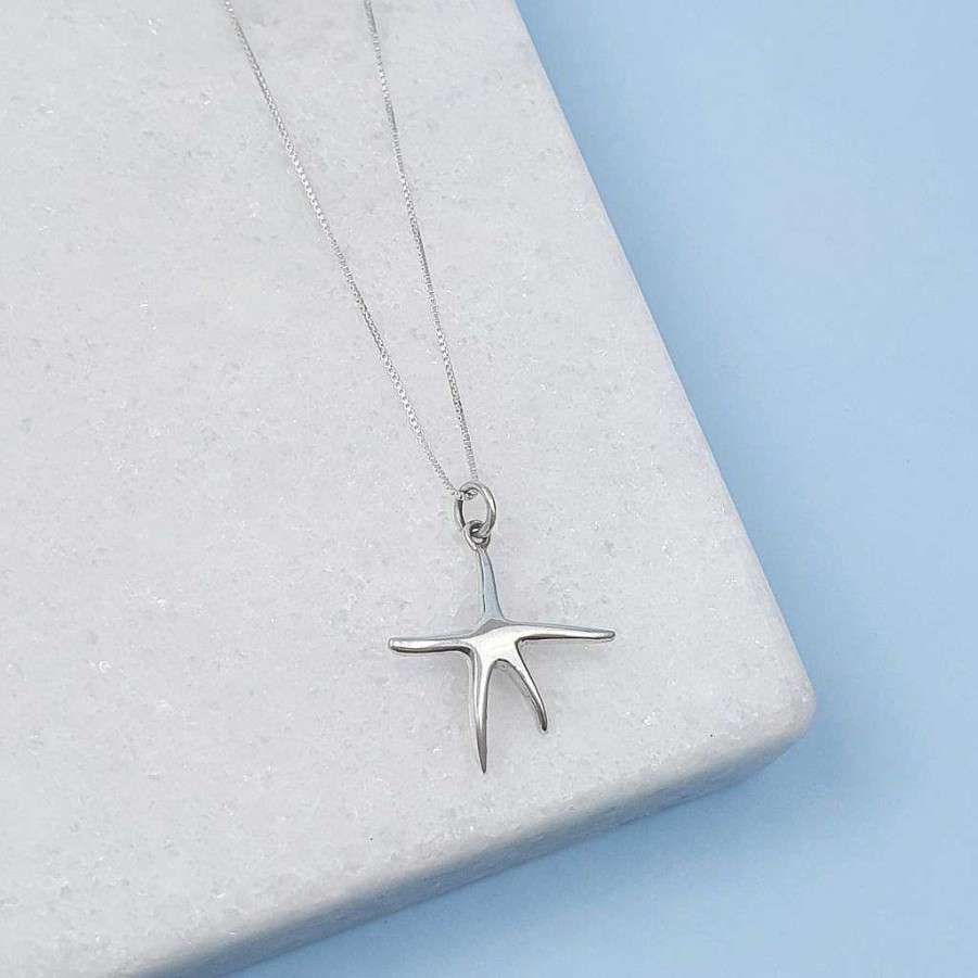 Colares Margem | Colar Com Pingente Estrela Do Mar Lisa